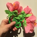 Майстер-клас «Квіти Весни з тонкого фетру»