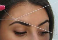 Тим жінкам, яким незручно користуватися щипцями або пінцетом, можна спробувати ще один спосіб - видалення волосків за допомогою нитки
